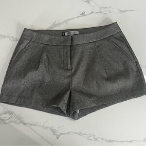 Jennifer Lopez silver glitter sparkle  shorts s4